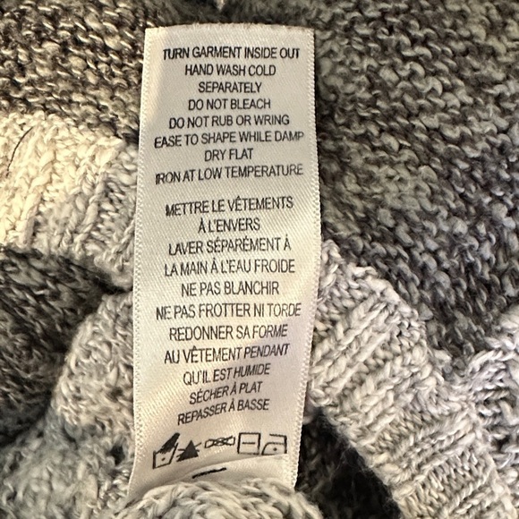 🌸Ricki's Black and Gray Striped Sweater - Picture 5 of 5